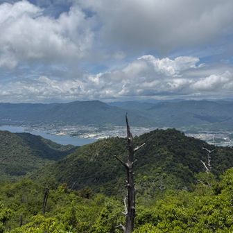 三剣山もいい眺め