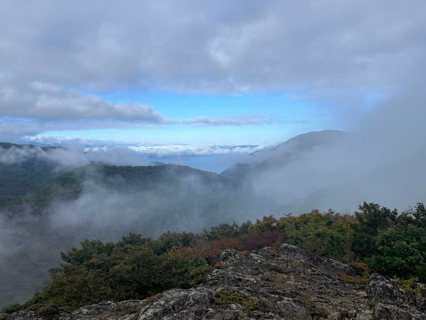 御霊櫃峠-大将旗山-額取山 往復コースの写真