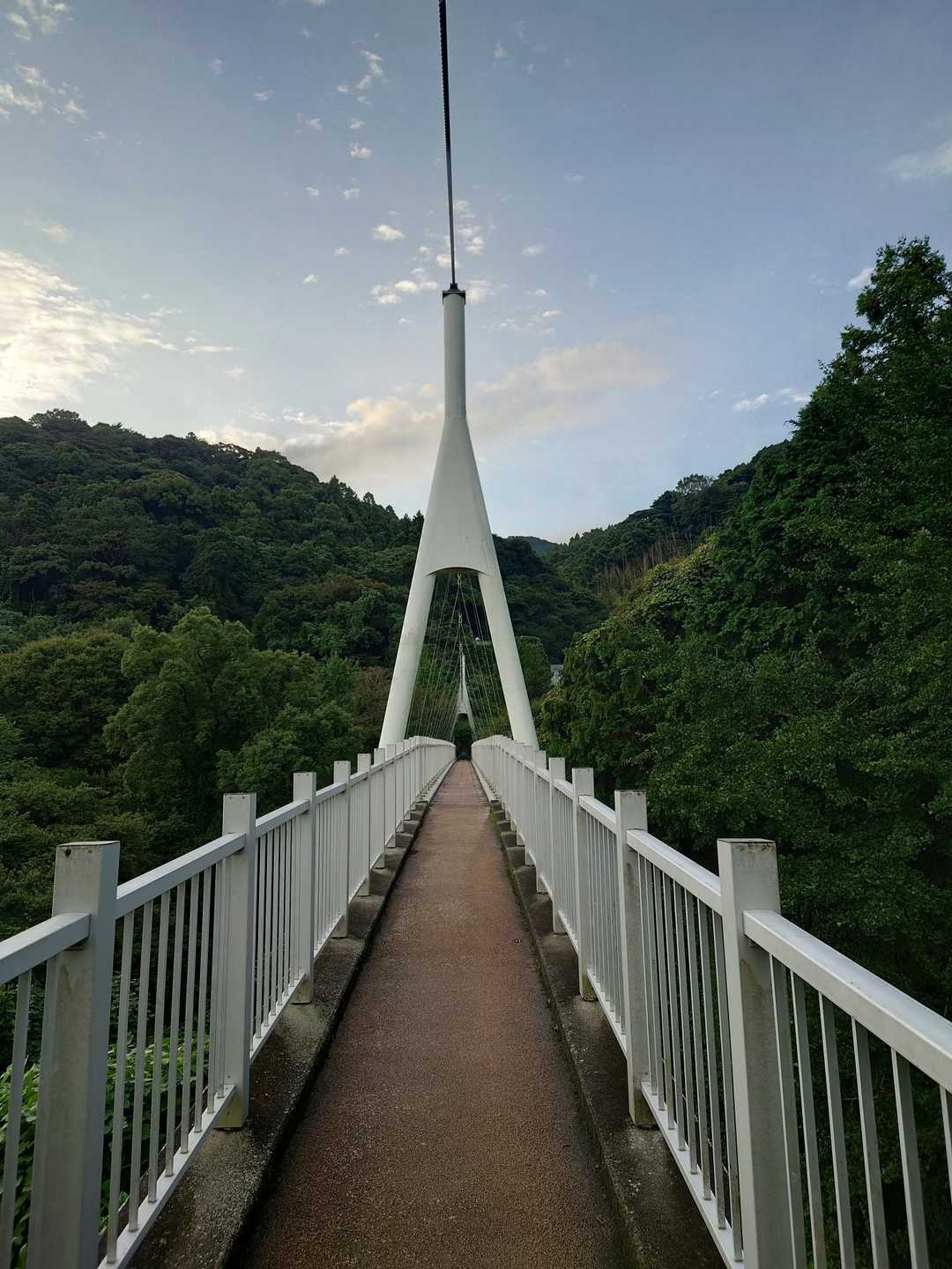 ゆらりんこ橋からスタート🏁