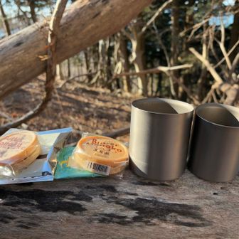 今日は風速10いかないくらい
倒木に腰掛けて枯れ木に囲まれて
いろいろ吹き飛ばされないよう注意しながら…
休憩