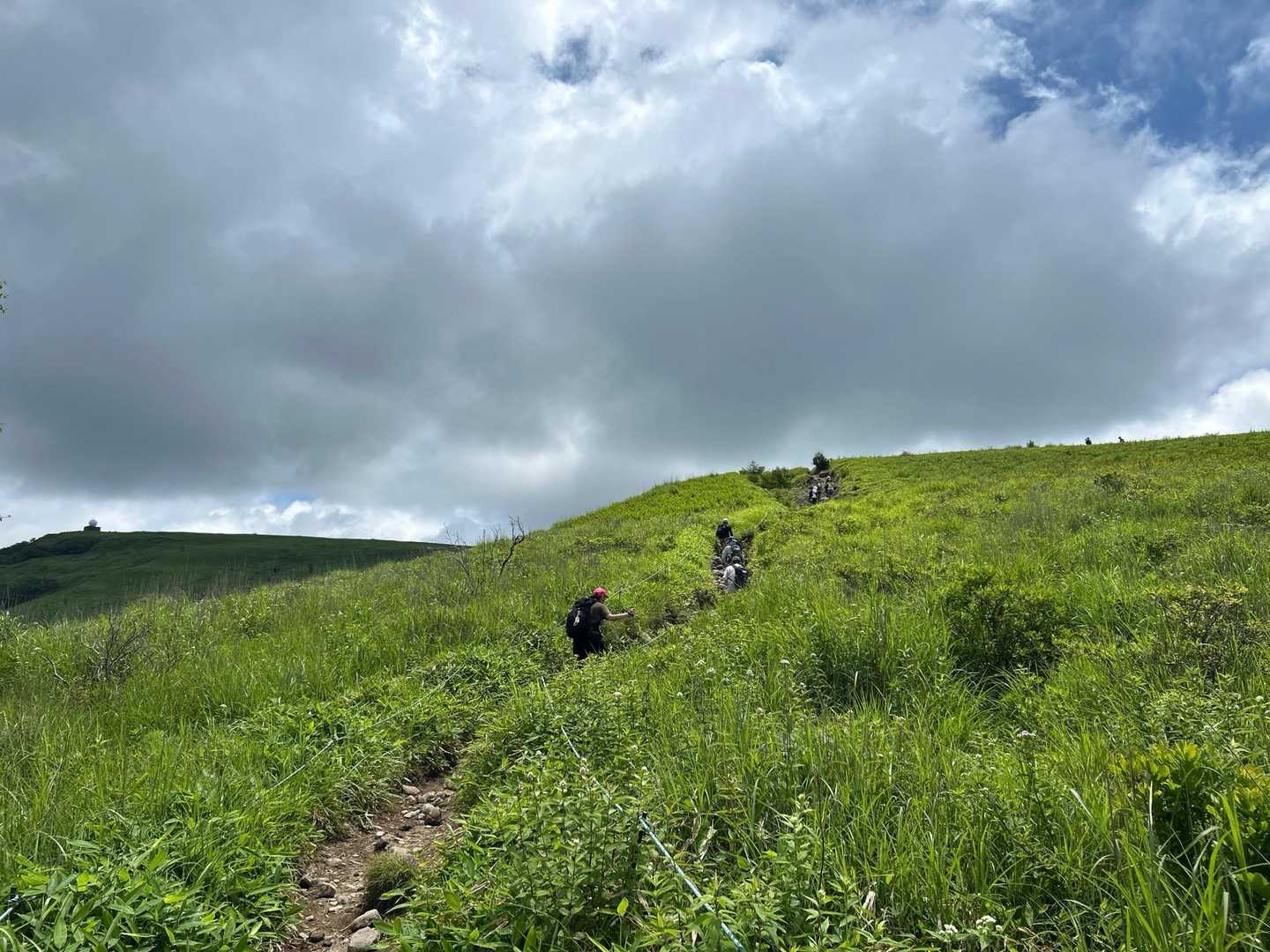 車山肩バス停-霧ヶ峰-南の耳-北の耳-男女倉山-八島ヶ原湿原 周回コースの写真