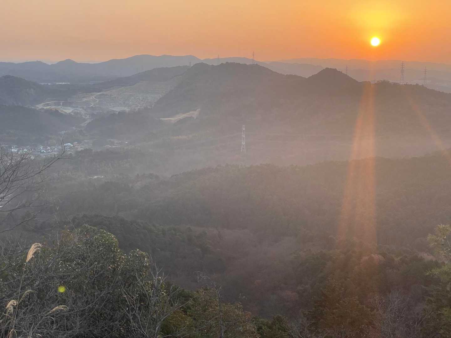 尾張本宮山 往復コースの写真