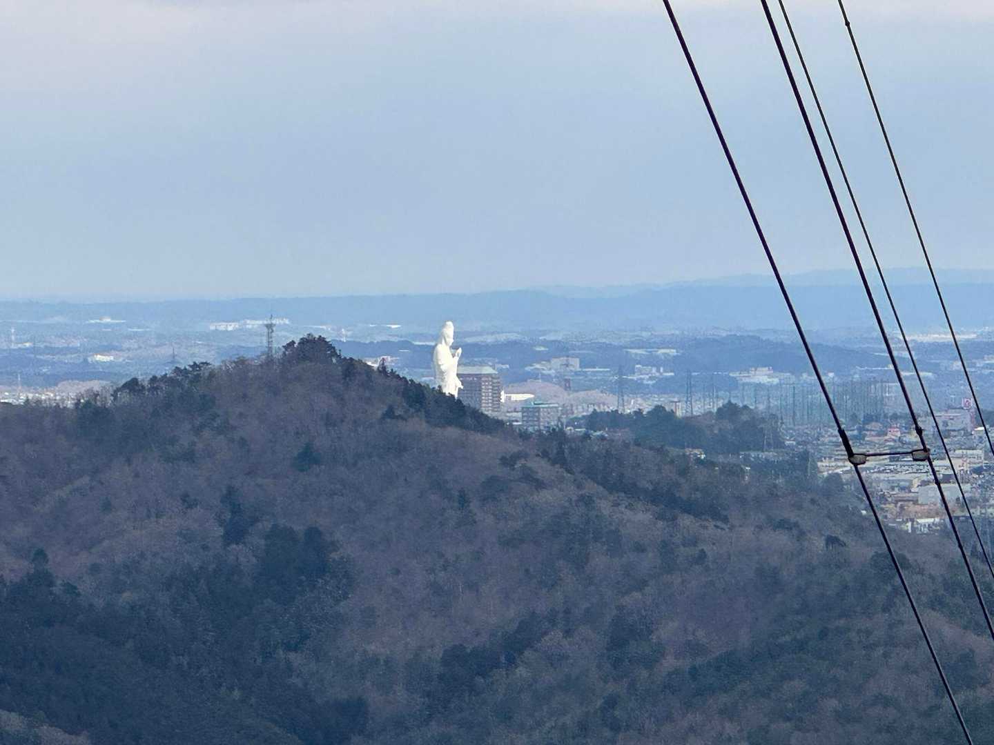 遠くに仙台大観音様が見えた✨
ここから手を合わせる🙏