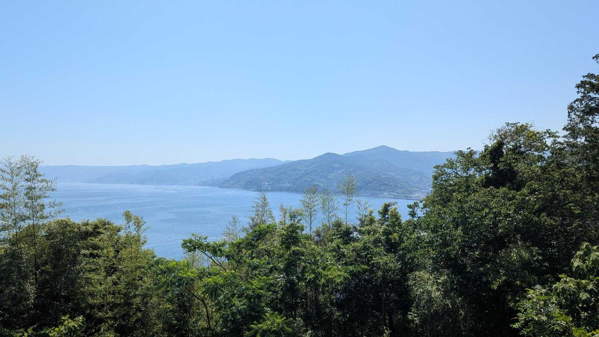 真鶴駅-番場浦遊歩道入口-真鶴岬-ケープ真鶴バス停-山の神 周回コースの写真