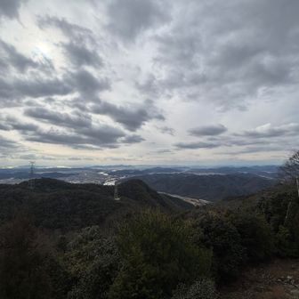 岡山市方面が良く見えます♪