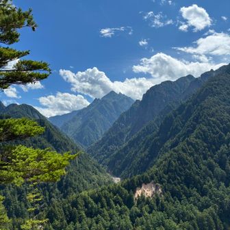 最後の槍ケ岳