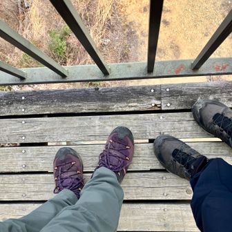 実際は、見た目より、かなり高度感あります。