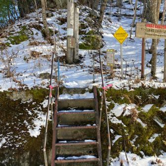 やっと登山口。