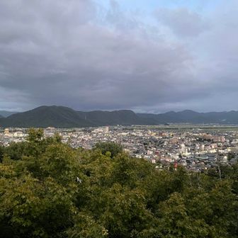 雨降山のほう