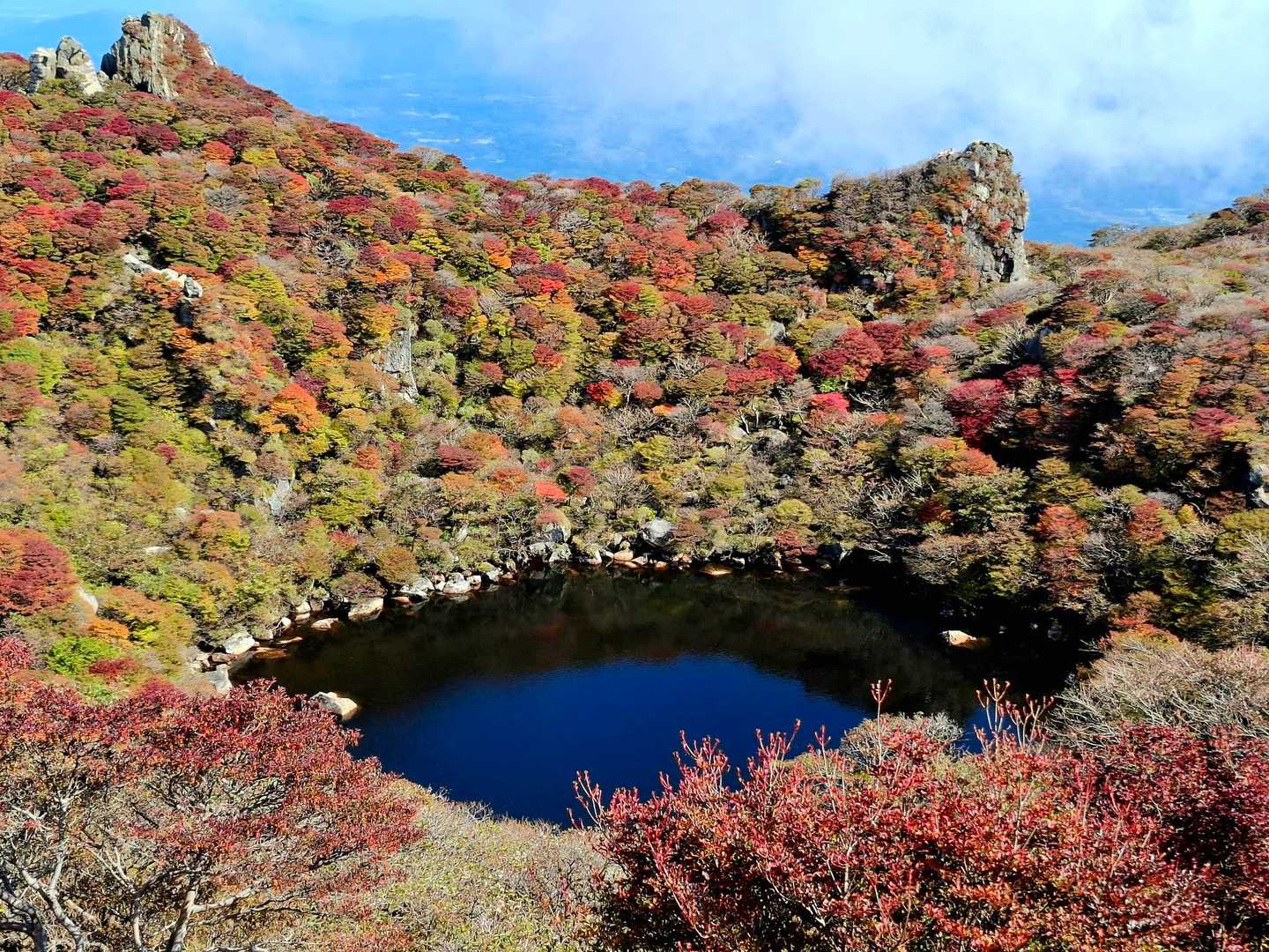 大船山 池窪登山口コースの写真