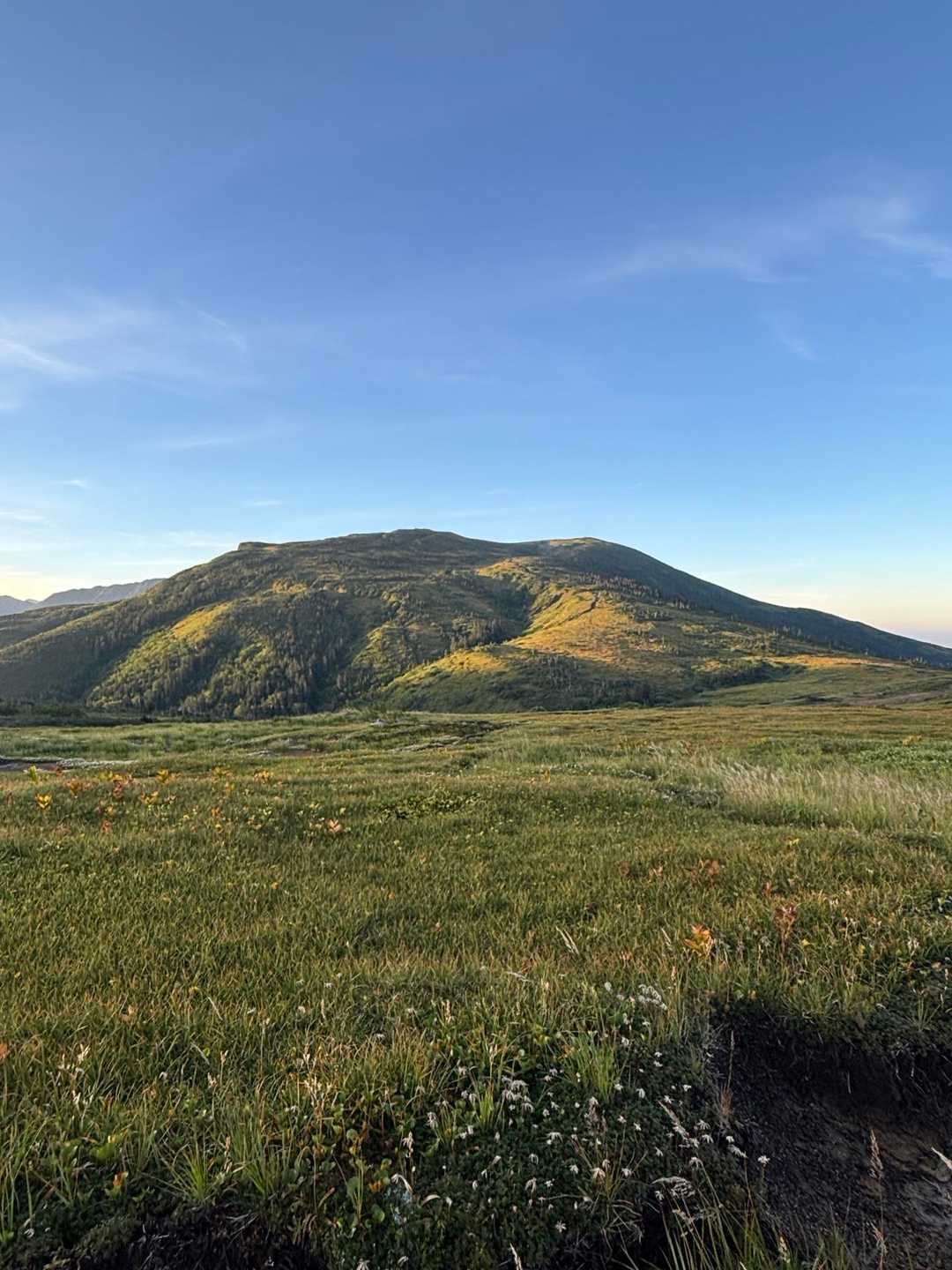 北ノ俣岳はこの山の向こう