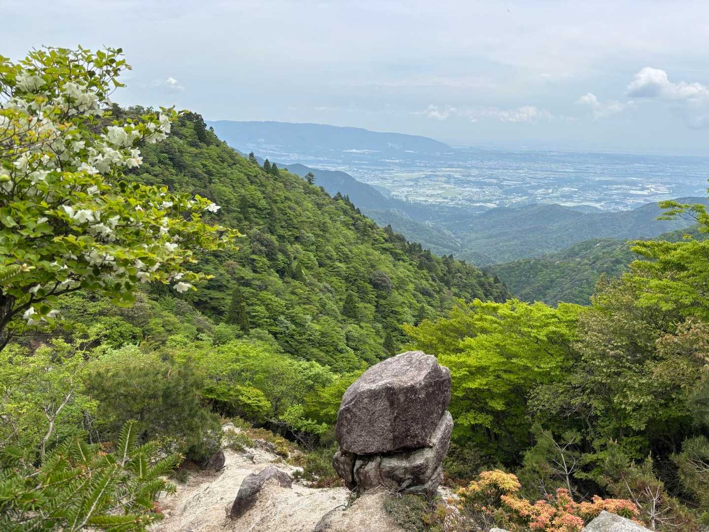 石榑峠-三池岳 往復コースの写真
