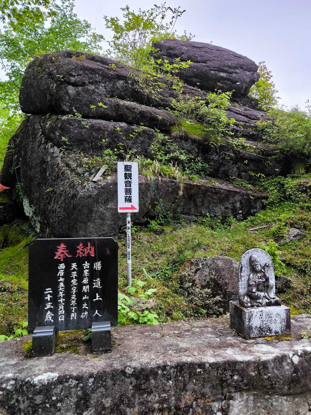 古峰原-横根山 往復コースの写真