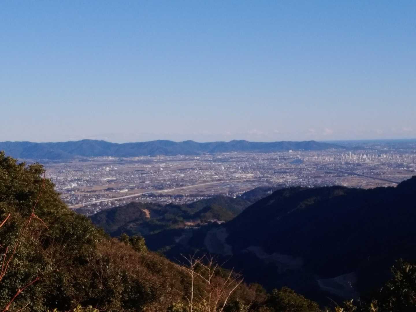 湖西の山々です。