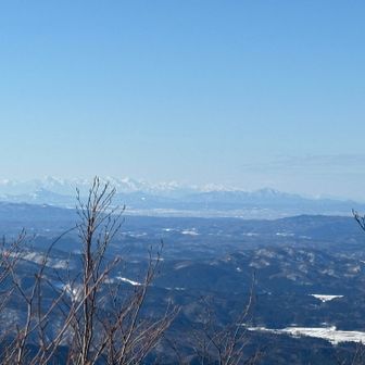 妙高山（2445.8m）火打山（2461.7m）焼山（2400.3m）米山（992.6m）