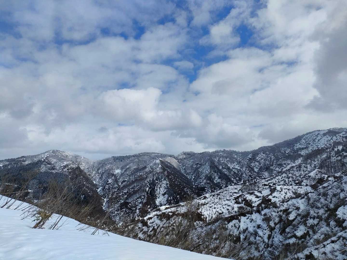 少しの青空✨