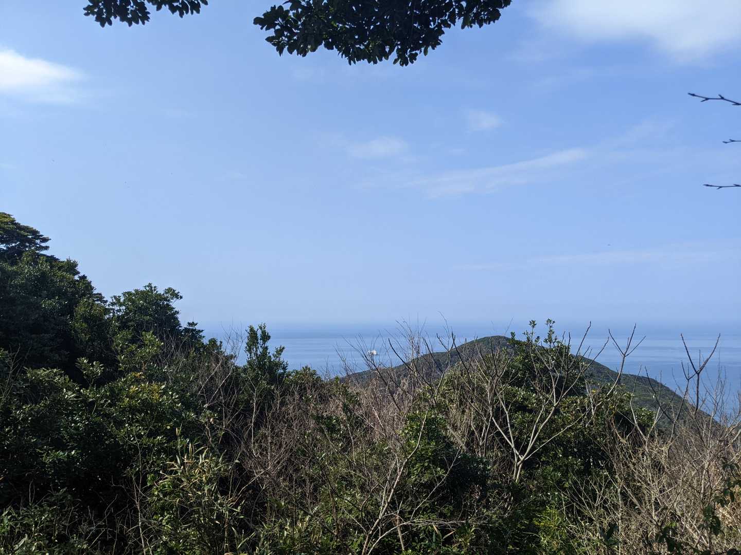 沖ノ島は見えませんでした