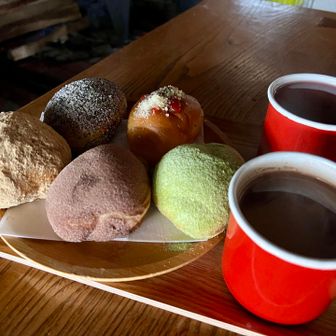 揚げパン全種類セット。