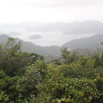 福江島の海岸
（父ヶ岳山頂から）