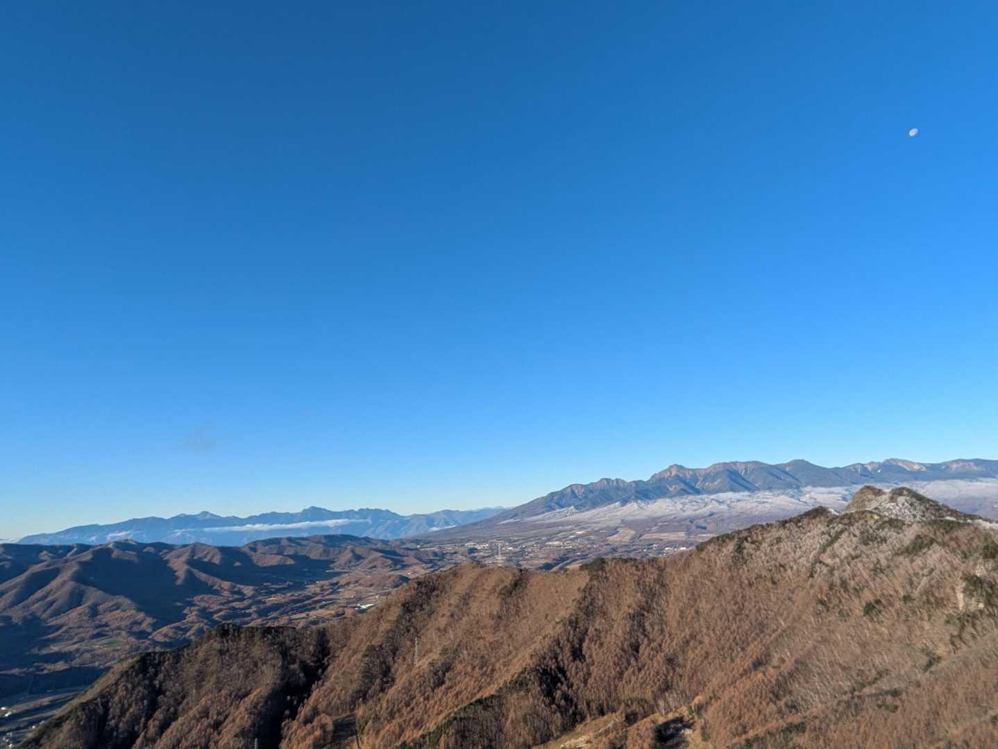 南アルプスと八ヶ岳