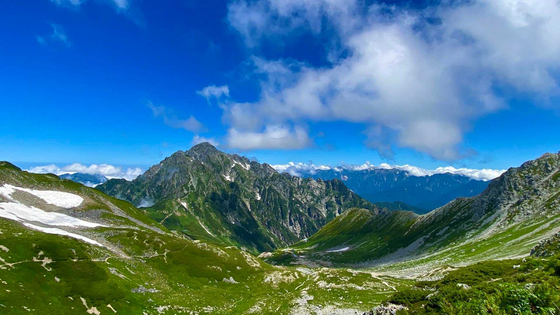 室堂-一ノ越-立山（雄山）-真砂岳-別山 周回コースの写真