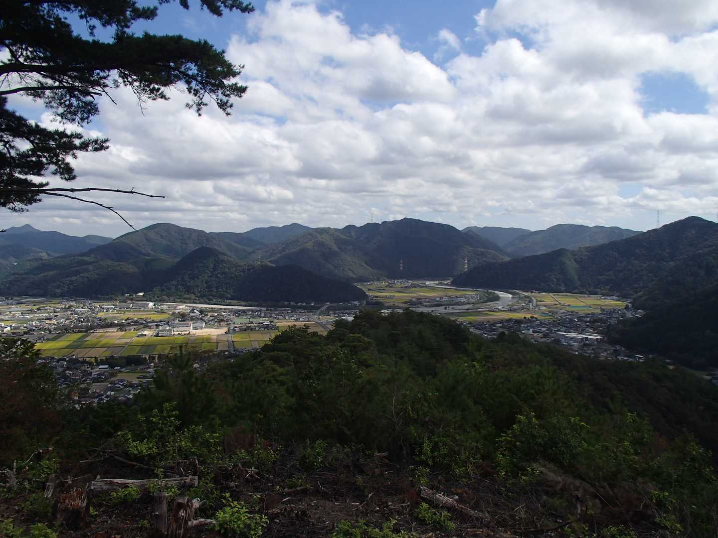 休憩所からの景色