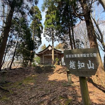 越知神社を経由して⛩️山頂へ向かいます