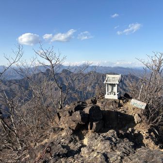 中ノ岳　朝とだいぶ違います