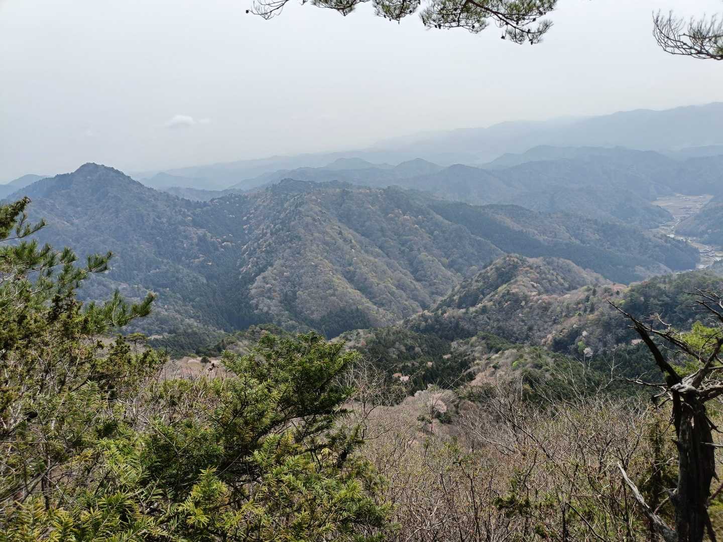 御嶽道登山口-鳥居堂跡-大岳寺跡-御嶽-西ヶ嶽-小金ヶ嶽- 周回コースの写真