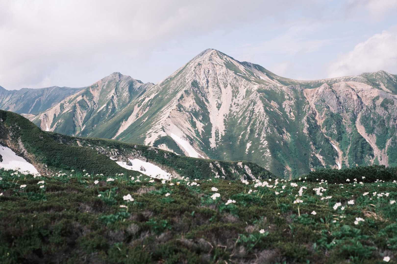 双六岳-丸山-三俣蓮華岳-鷲羽岳 周回コースの写真