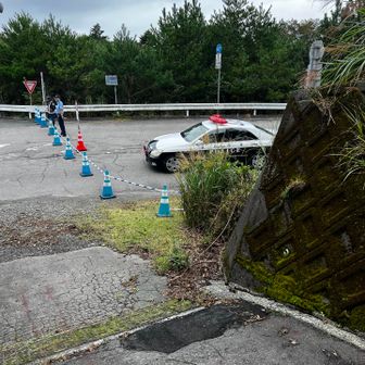 アジア大会の警備中