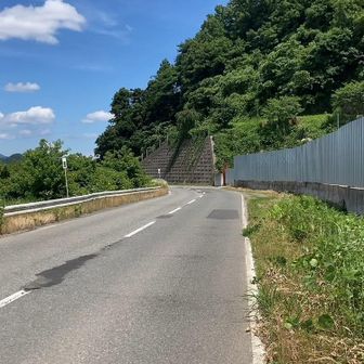 文殊山時計回りでロードを行く