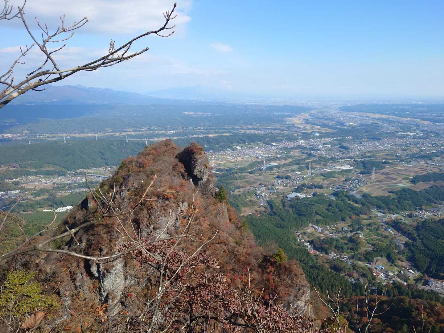天狗岩から大のぞき振り返り
