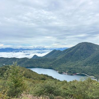 地蔵岳から見た赤城山