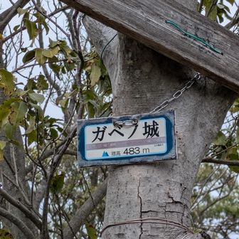 最後のガベノ城？ってお城では無いの　城が有ったのか？