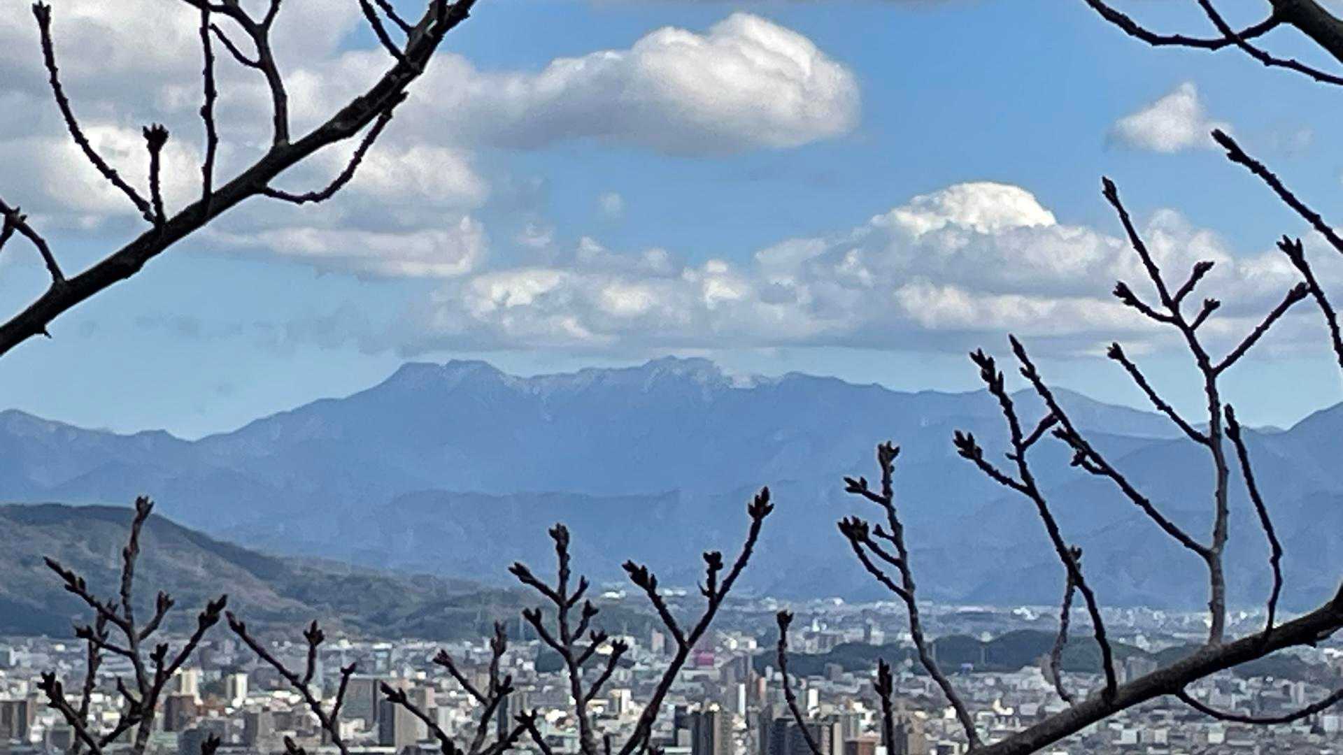 石鎚山もバッチリ！