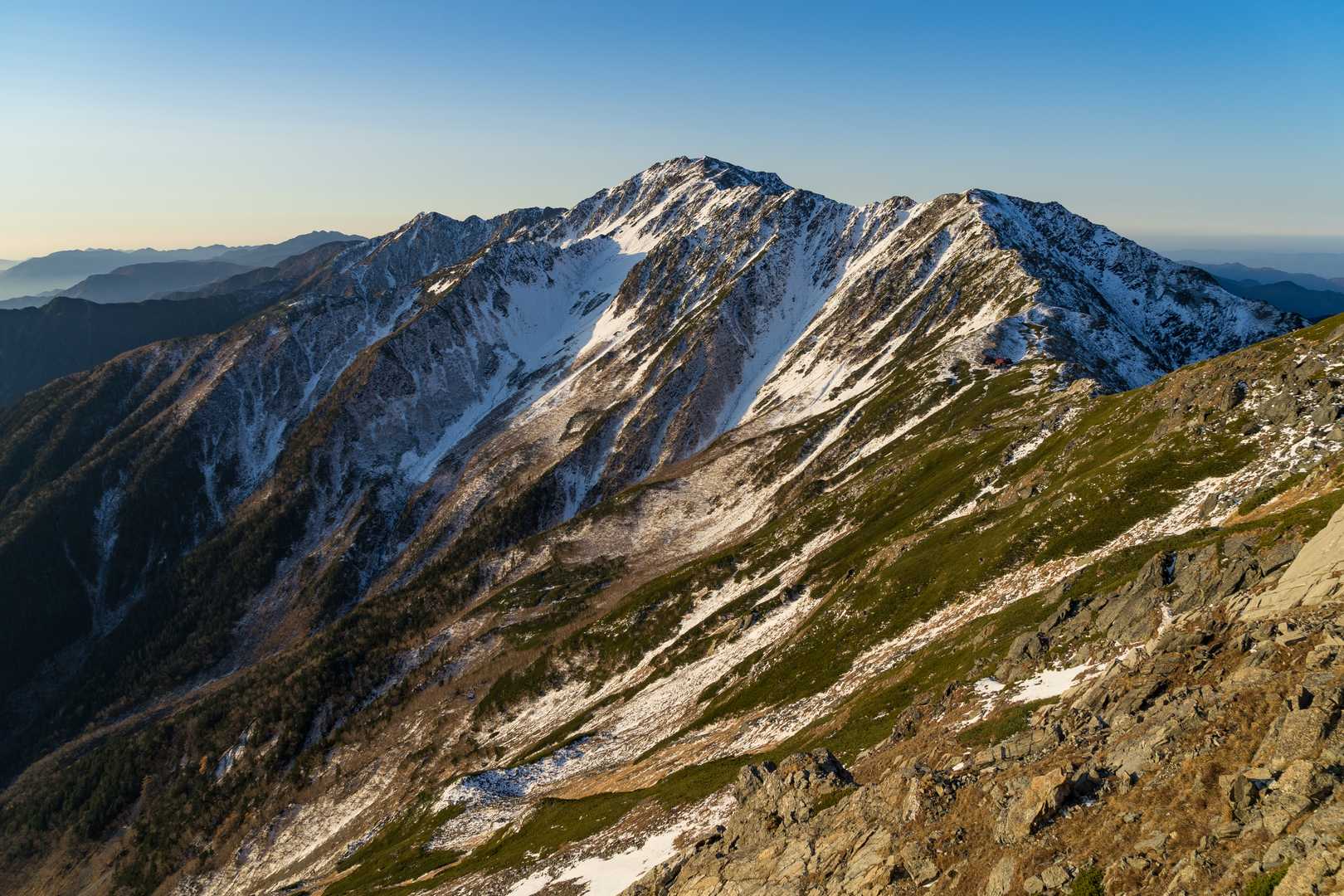 間ノ岳の写真