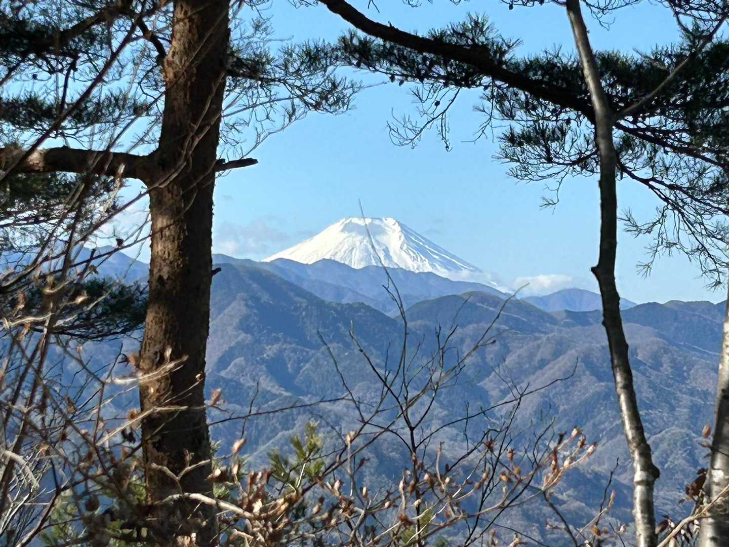 鷹取山-小渕山-岩戸山-藤野駅 縦走コースの写真