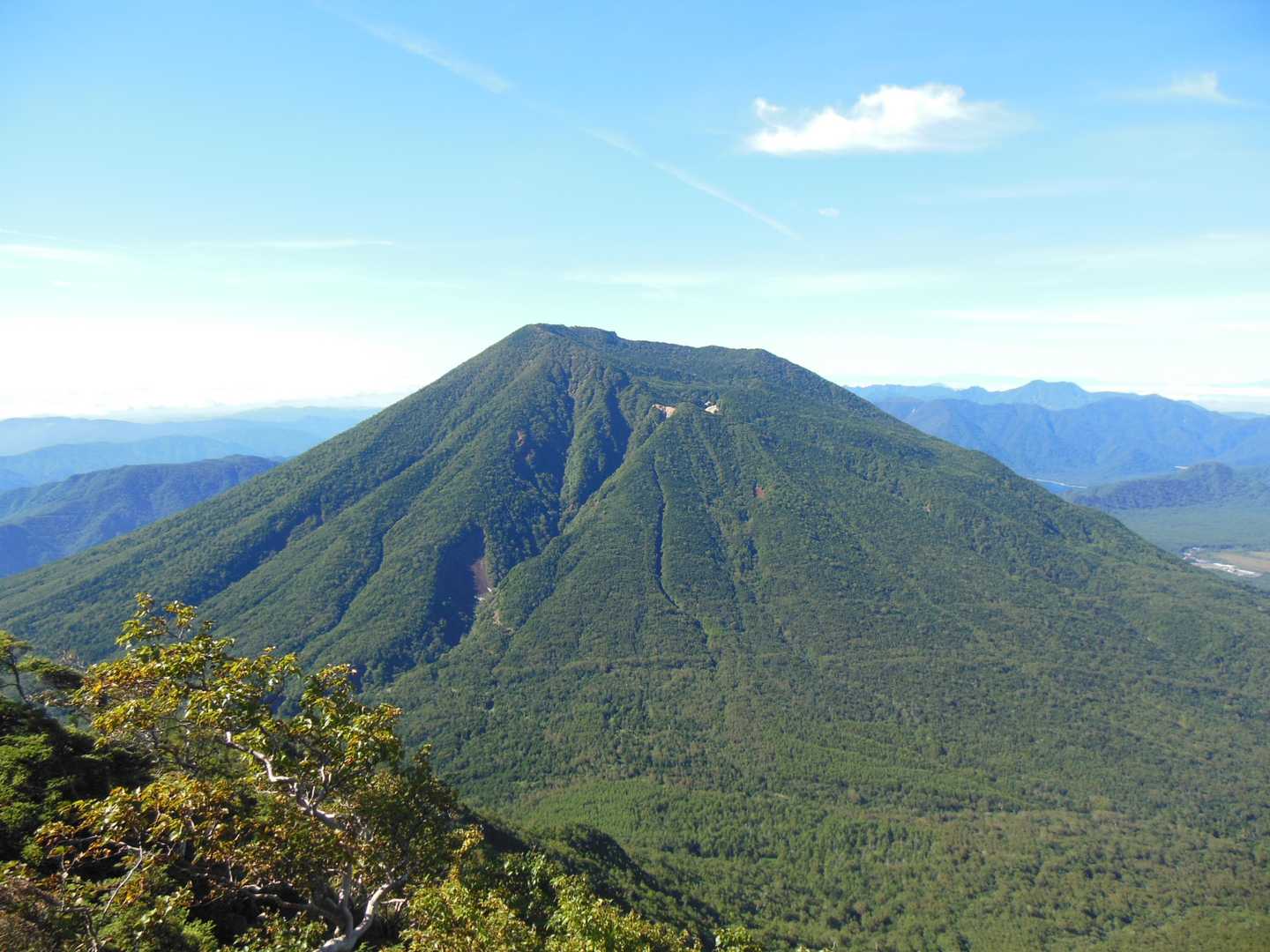 梵字飯場跡-志津峠-大真名子山-小真名子山-富士見峠 往復コースの写真