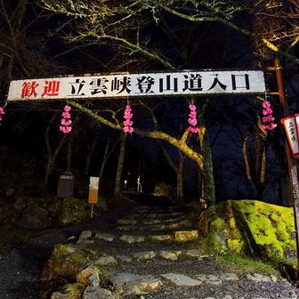 協力金300円を支払って💴
いざ登って行きます👣
前回来た時は大行列だったけど、今回は並ばずすんなりと入れました😃
てかヘッデン🔦忘れてしまい、明るくなってから登ろうかどうか迷ったが🤔
月明かり頼りに登って行けました⤴️