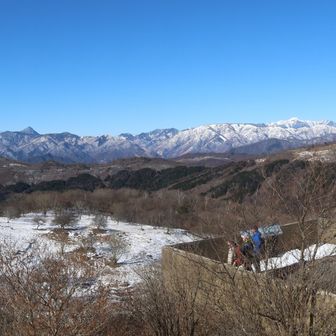 象の鼻の岩の上からパノラマショット
