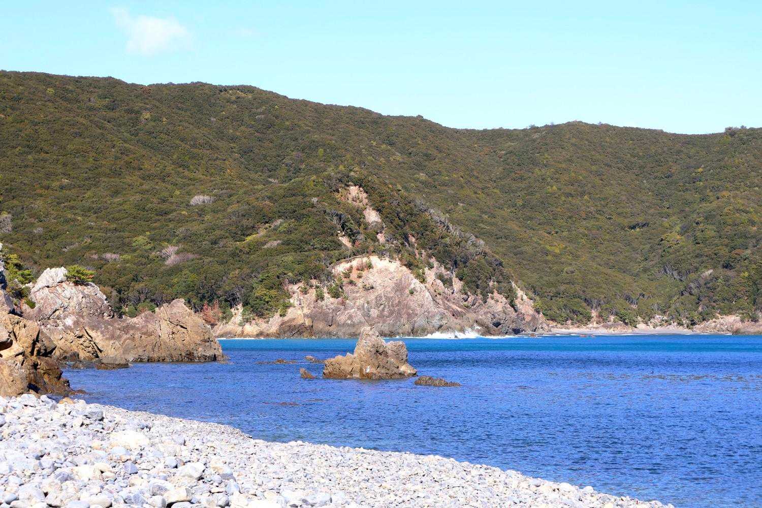 2つ目の浜。
ここは、サッとすぎます