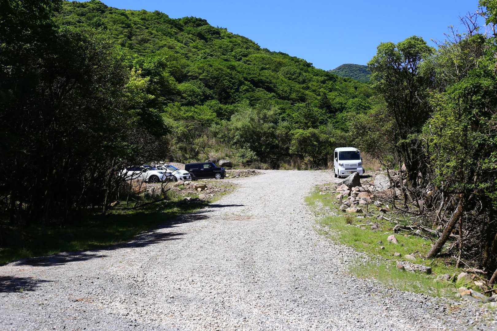 ここは駐車場になったんかな⁉️