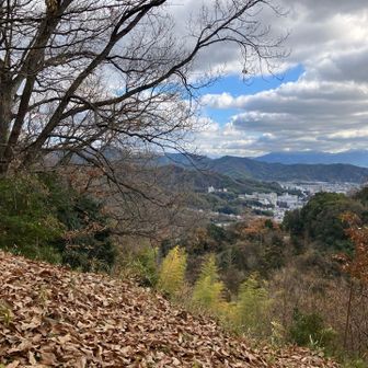 往路天神山ここまで19分