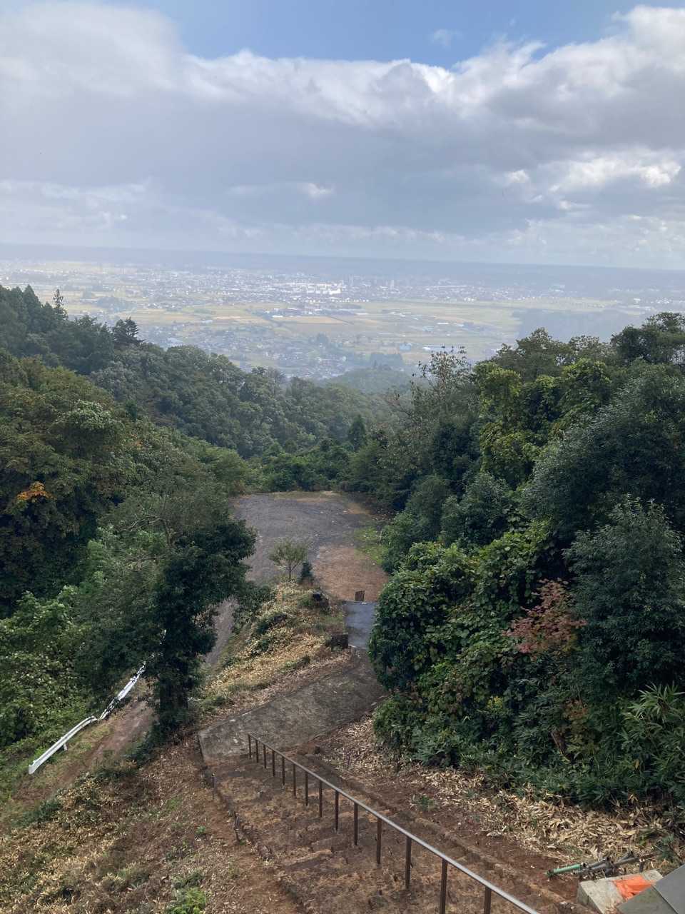 見晴らし台から