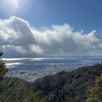 ここからの眺望は素敵すぎる💓
でも強風で大好きな景色も、ゆっくり楽しめません🥶