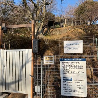 葛城山山頂は観光地になっておりロープウェー代2500円を払わないと入れないのでフェンス外の道を歩く、それでも葛城山ゲットできた。