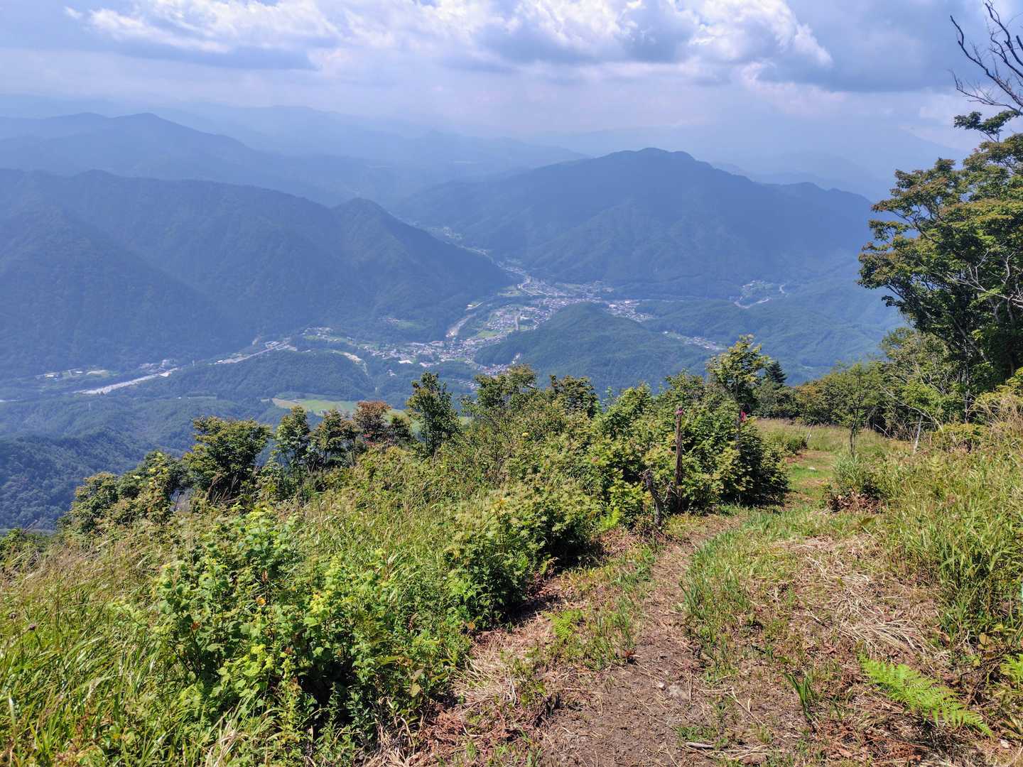 登りなおして再びカヤトの丘。御岳山もやはり雲の中☁️
この後、下山中に熊🐻のでっかいうんちが登山道真ん中に鎮座していてびっくり😩❗