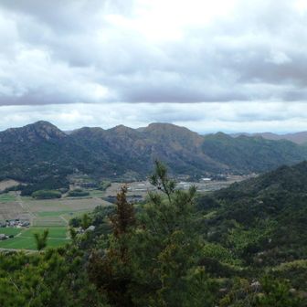 火の山連峰全景