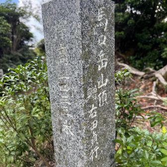 馬口山頂に戻り